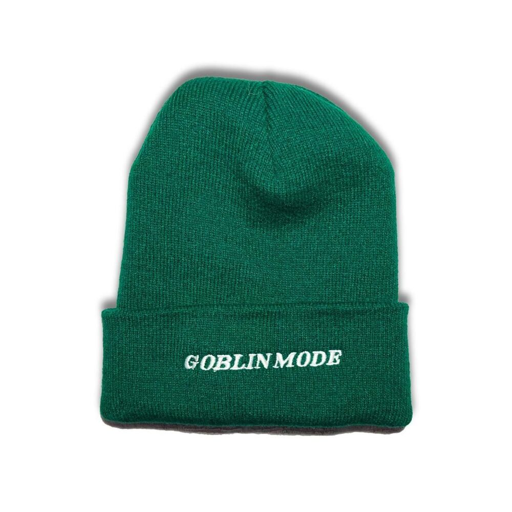 Goblin Mode Green Beanie